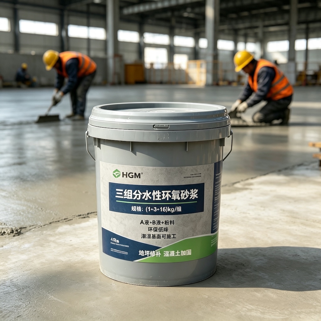 肇东三组份水性环氧砂浆